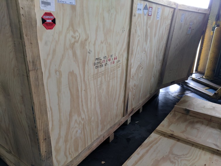 Motorcycle crate