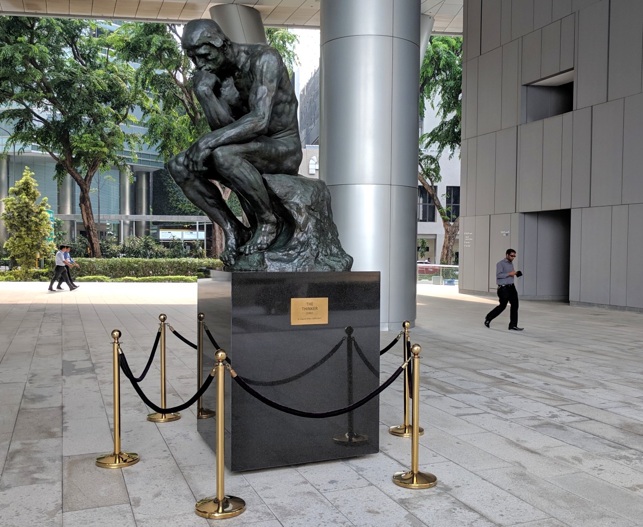 The Thinker by Rodin