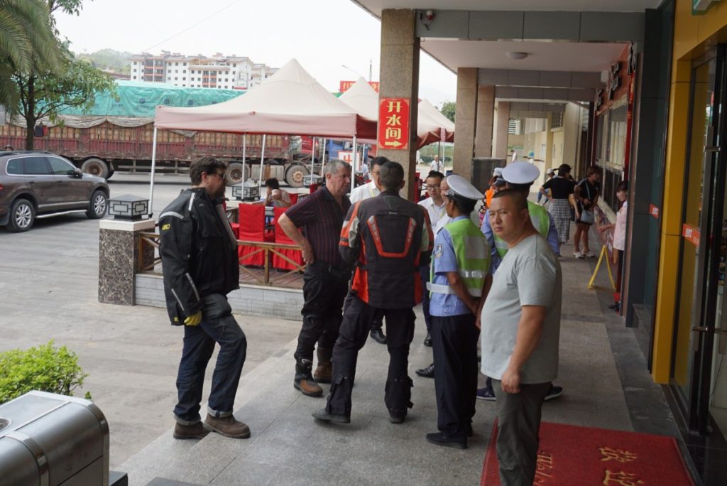 Discussions with the police reagarding the missing phpne