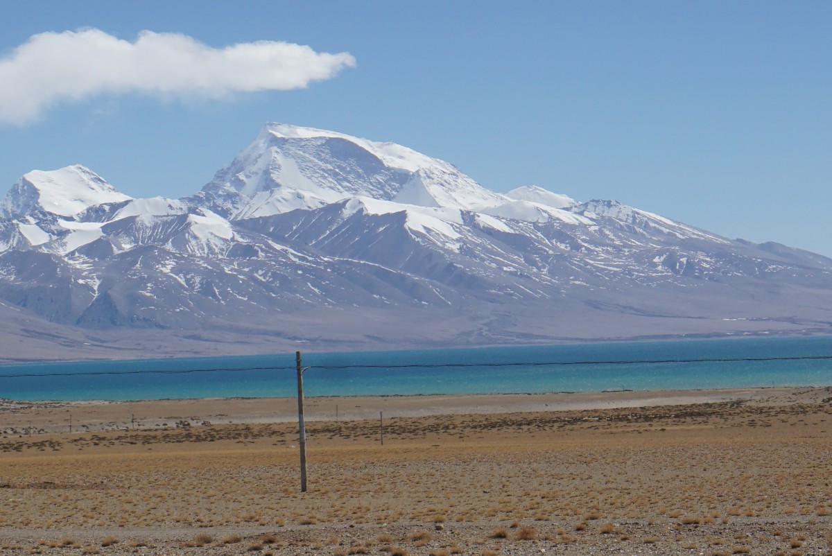 Mountain on the Chinese side - still the Himalayas.