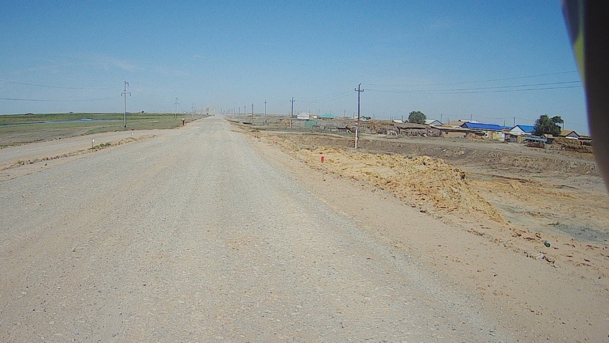 Road under construction.