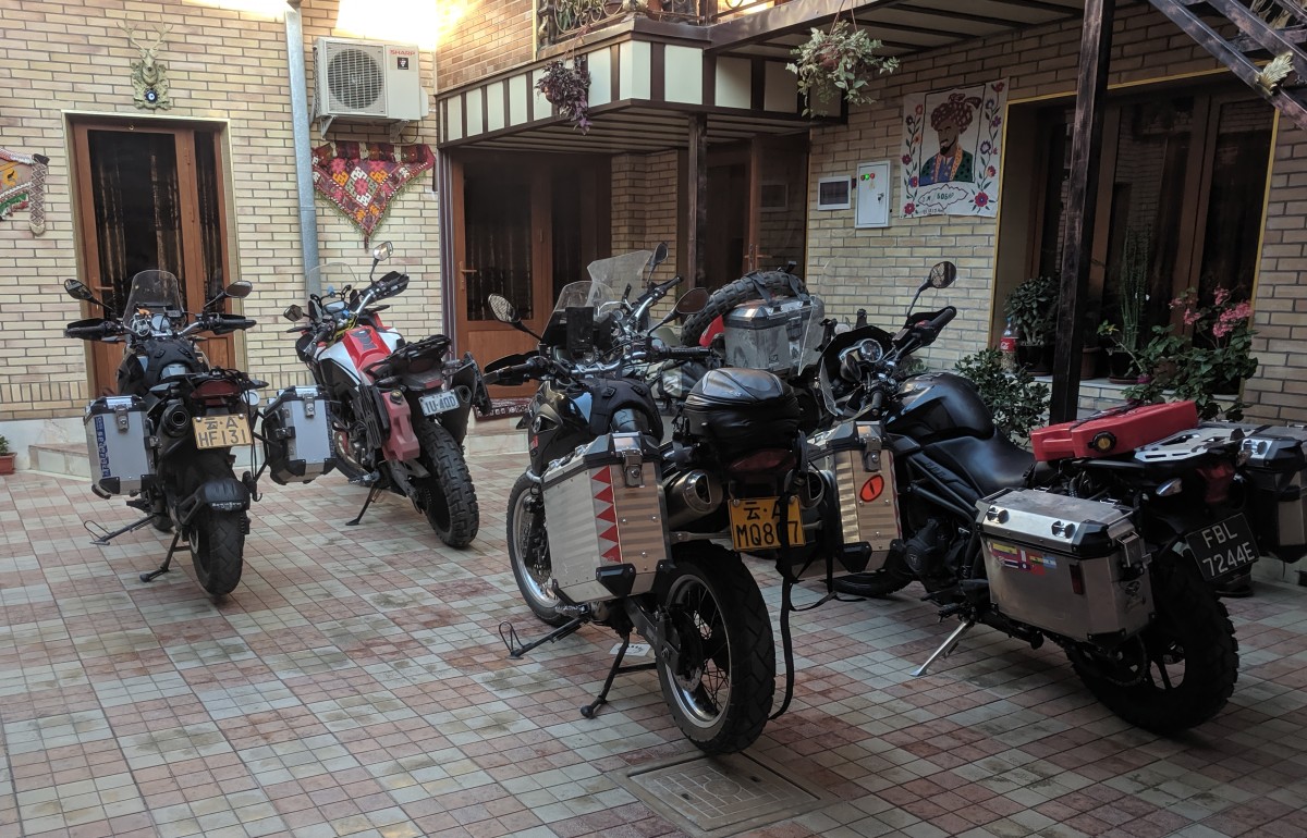Biker hotel.