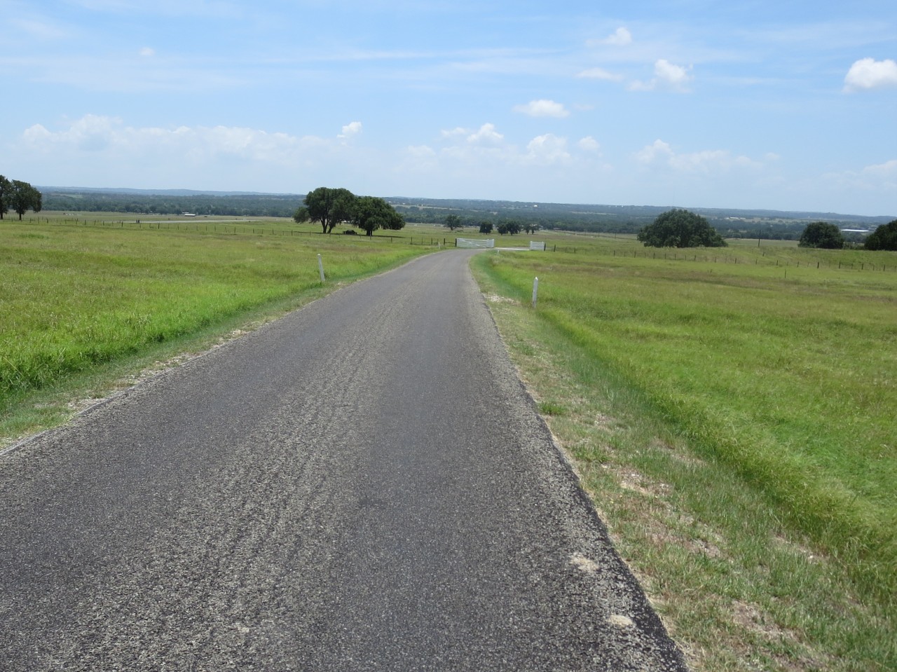 View to the south from the LBJ ranch.