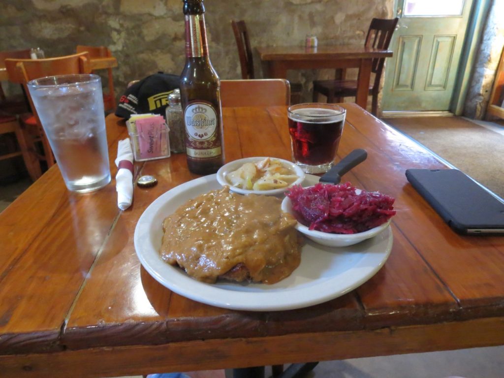 Nice German inspired dinner.