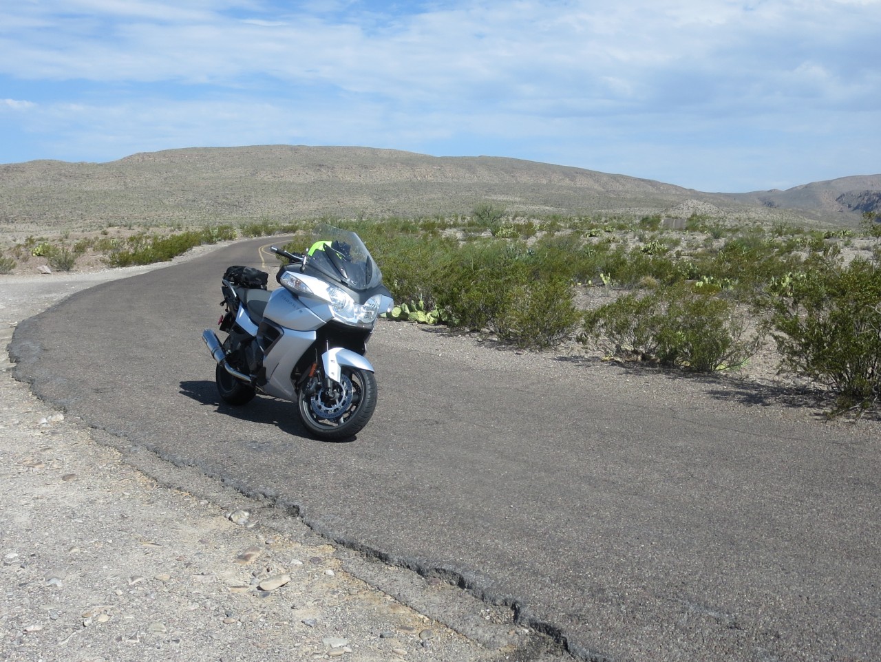Grand views north over the Big Bend pasrk.